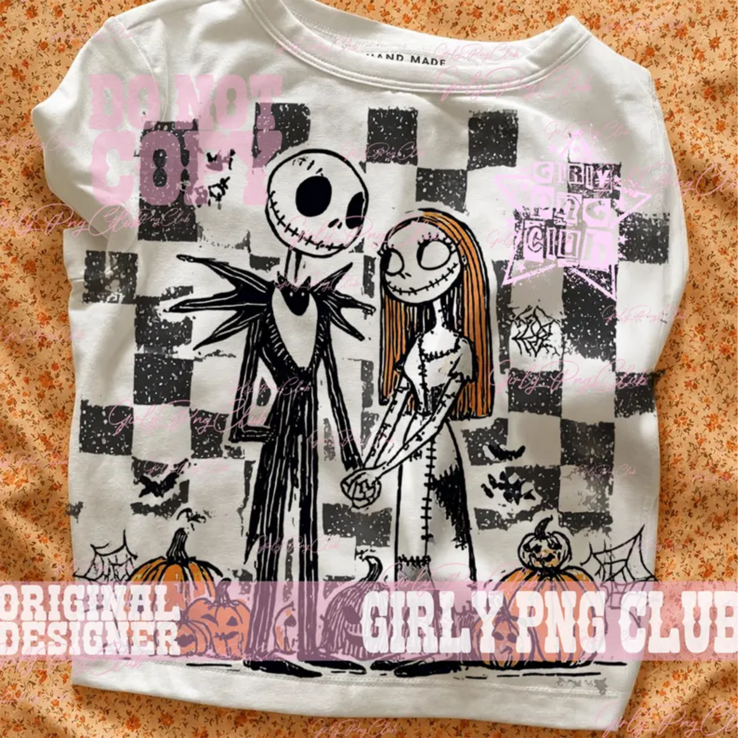 RTS NIGHTMARE BEFORE CHRISTMAS DTF DIRECT TO FILM transfers ADULT 10X11.5