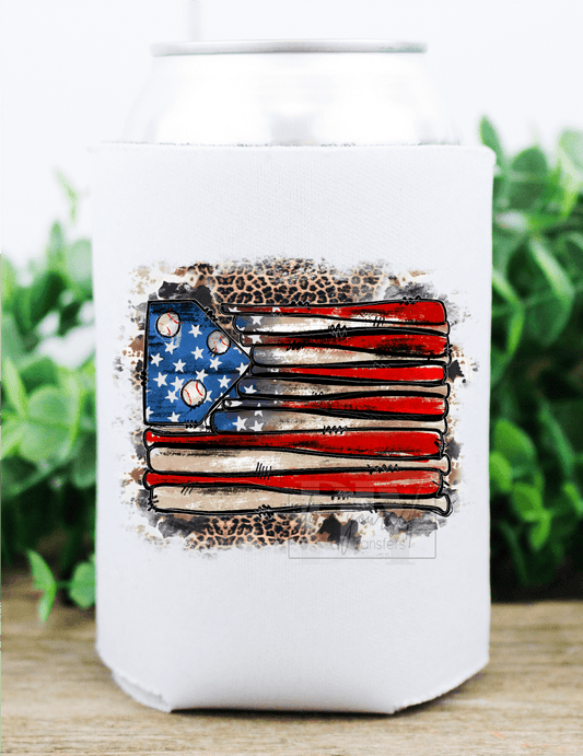 Baseball Flag bat leopard sport size DTF TRANSFERPRINT TO ORDER - Do it yourself Transfers