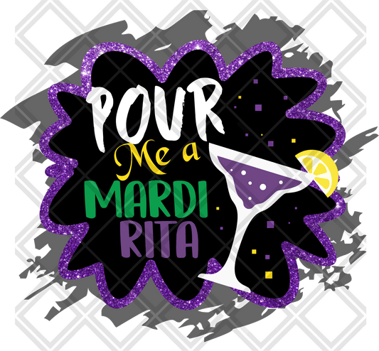 POUR ME A MARDI RITA DTF TRANSFERPRINT TO ORDER - Do it yourself Transfers