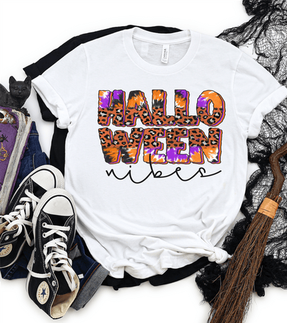 Halloween Vibes leopard orange adult size DTF TRANSFER PRINT TO ORDER 27 - Do it yourself Transfers