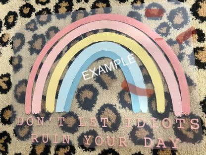 A lot can happen in 3 days Easter Jesus cross leopard DTF TRANSFER PRINT TO ORDER 521